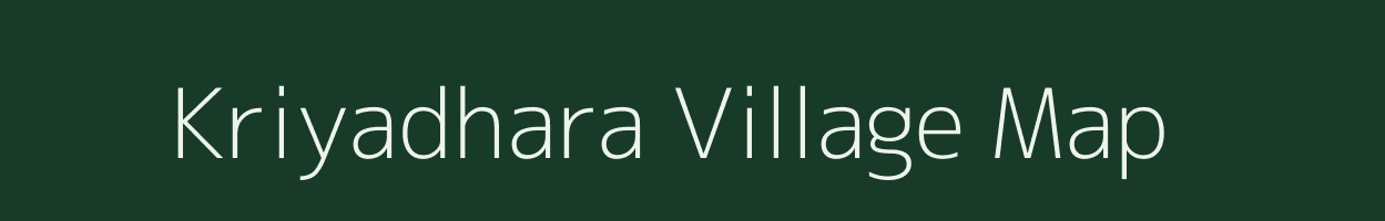 Kriyadhara village map in Odisha