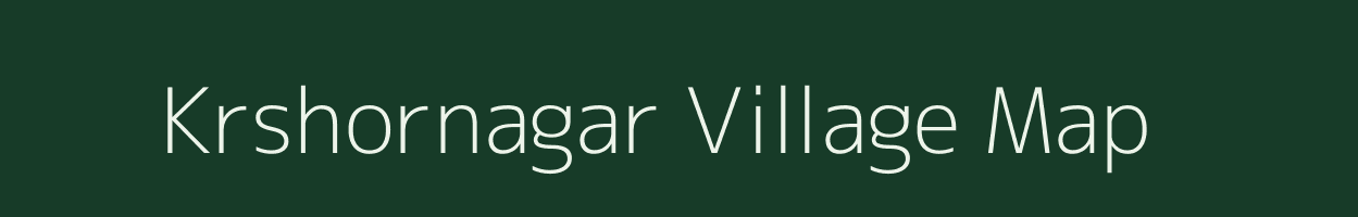 Krshornagar village map in West Bengal