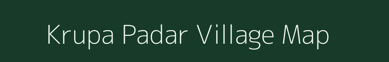 Krupa Padar village map in Odisha