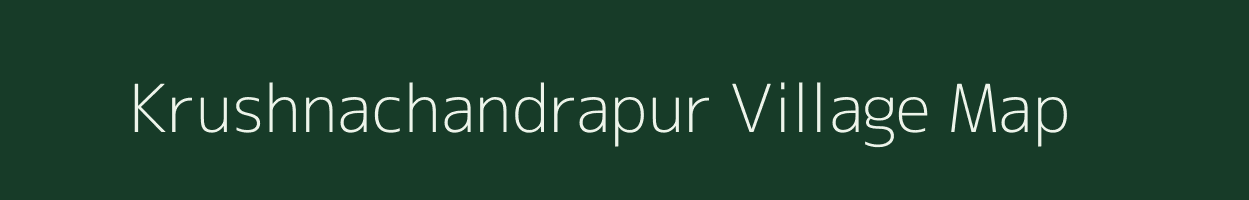 Krushnachandrapur village map in Odisha
