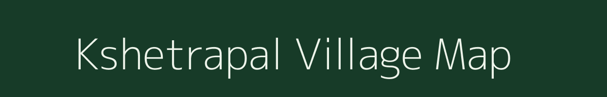 Kshetrapal village map in Maharashtra