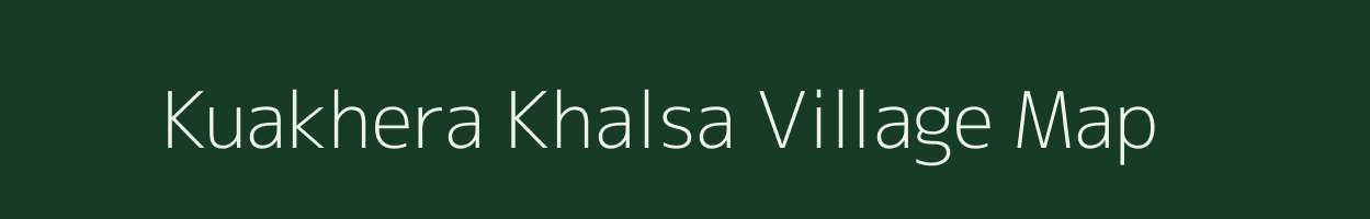 Kuakhera Khalsa village map in Uttar Pradesh