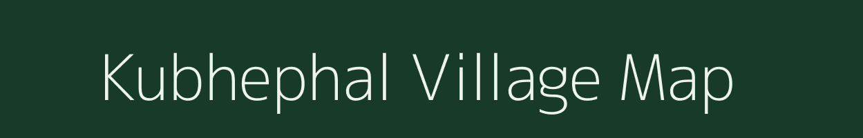 Kubhephal village map in Maharashtra