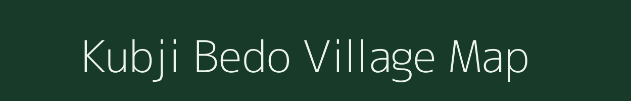 Kubji Bedo village map in Jharkhand