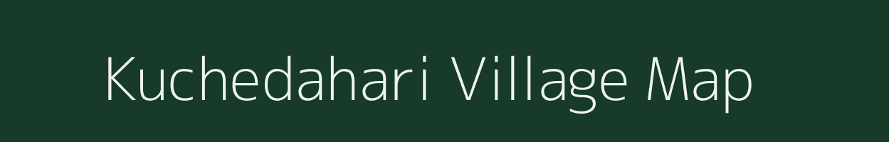 Kuchedahari village map in West Bengal