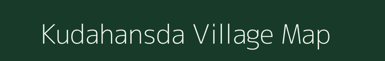 Kudahansda village map in Jharkhand