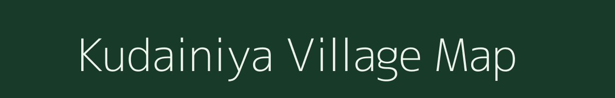 Kudainiya village map in Madhya Pradesh