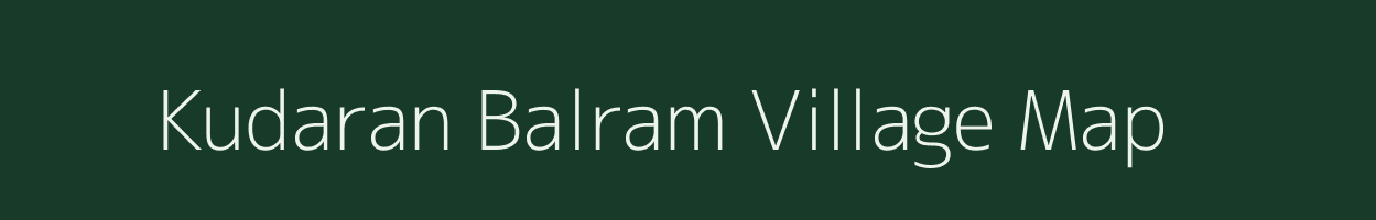 Kudaran Balram village map in Uttar Pradesh