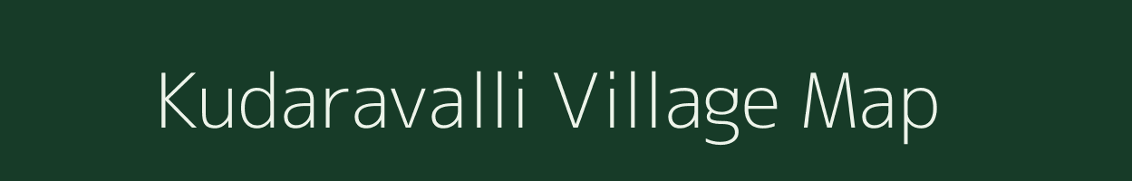 Kudaravalli village map in Andhra Pradesh