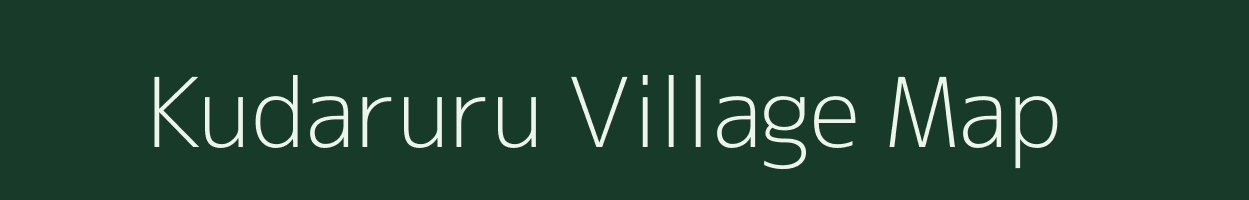 Kudaruru village map in Karnataka