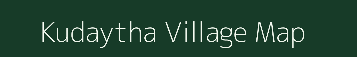 Kudaytha village map in Madhya Pradesh