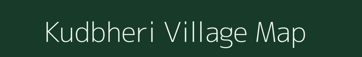 Kudbheri village map in West Bengal