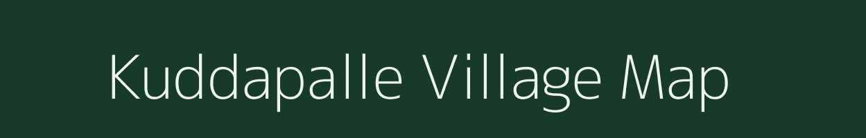 Kuddapalle village map in Andhra Pradesh