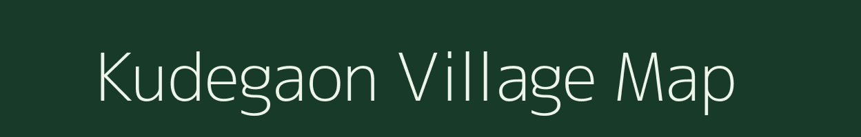 Kudegaon village map in Maharashtra