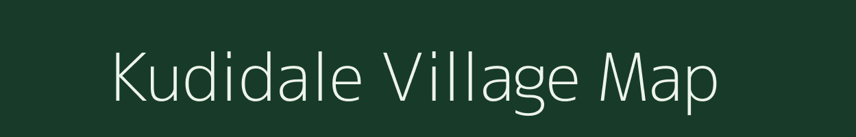 Kudidale village map in Karnataka