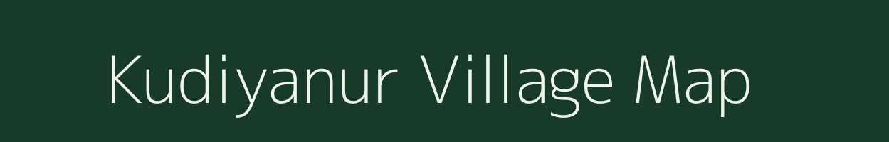 Kudiyanur village map in Karnataka