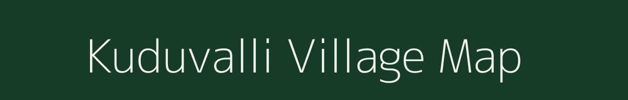 Kuduvalli village map in Karnataka