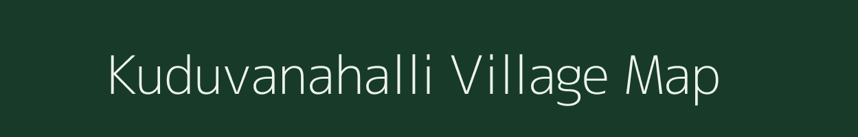 Kuduvanahalli village map in Karnataka