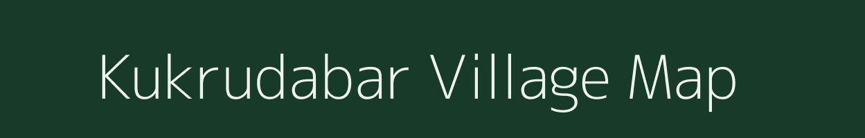 Kukrudabar village map in West Bengal