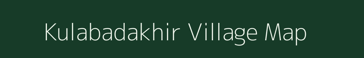 Kulabadakhir village map in Odisha