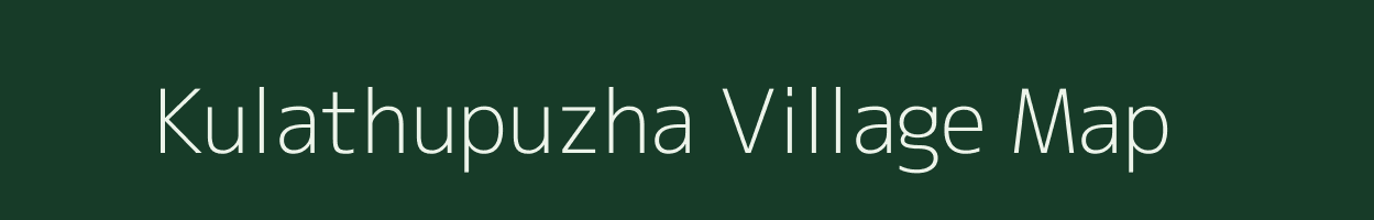 Kulathupuzha village map in Kerala