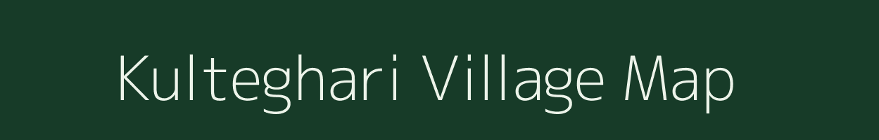 Kulteghari village map in West Bengal