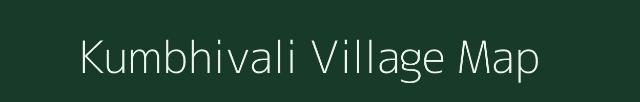 Kumbhivali village map in Maharashtra