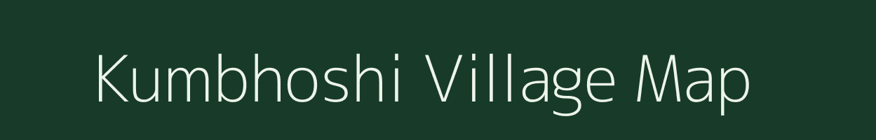 Kumbhoshi village map in Maharashtra