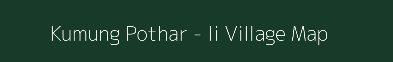 Kumung Pothar - Ii village map in Arunachal Pradesh