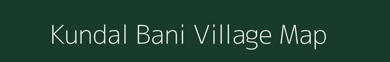 Kundal Bani village map in West Bengal