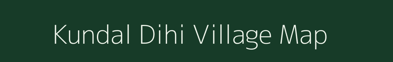 Kundal Dihi village map in West Bengal