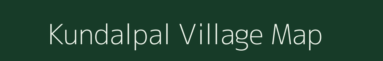 Kundalpal village map in West Bengal