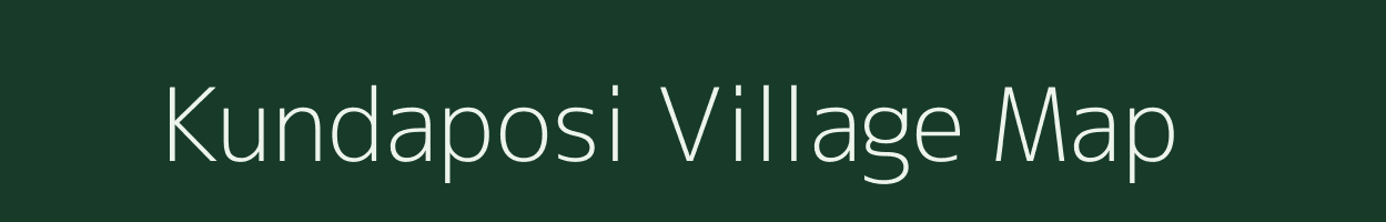 Kundaposi village map in Odisha