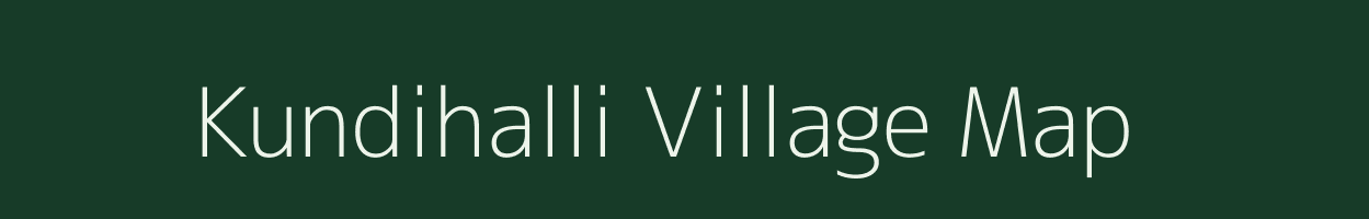 Kundihalli village map in Karnataka