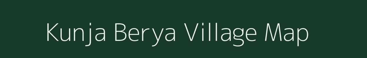 Kunja Berya village map in West Bengal