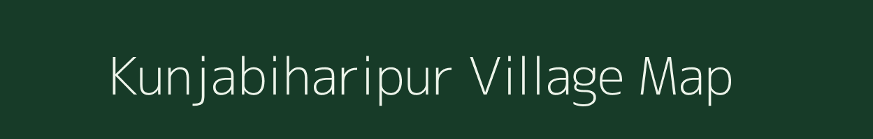 Kunjabiharipur village map in Odisha