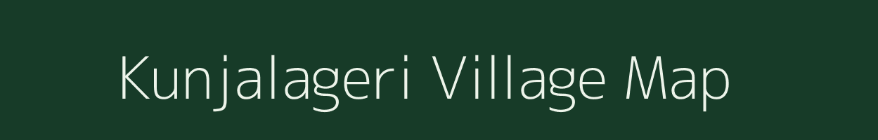 Kunjalageri village map in Karnataka