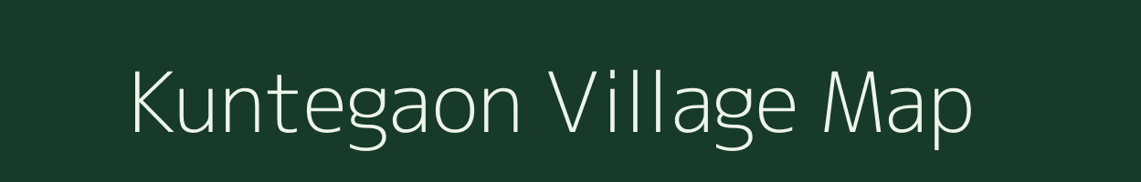 Kuntegaon village map in Karnataka