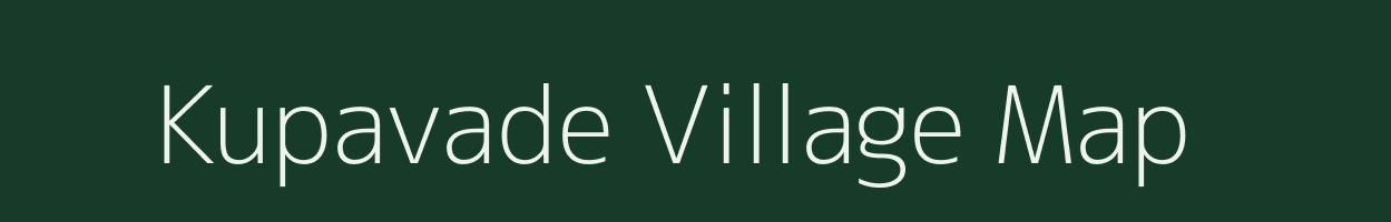 Kupavade village map in Maharashtra