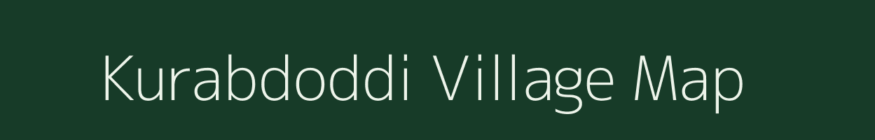 Kurabdoddi village map in Karnataka