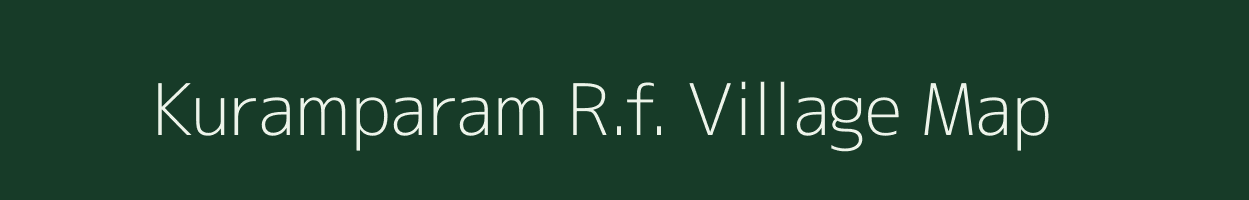 Kuramparam R.f. village map in Tamil Nadu