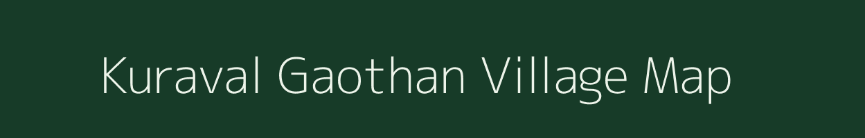 Kuraval Gaothan village map in Maharashtra