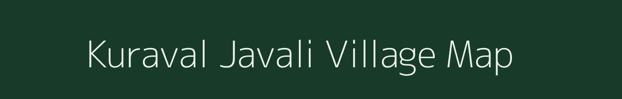 Kuraval Javali village map in Maharashtra