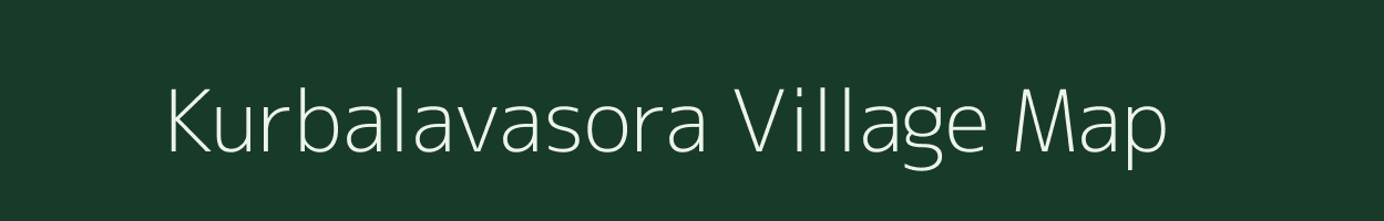 Kurbalavasora village map in Mizoram