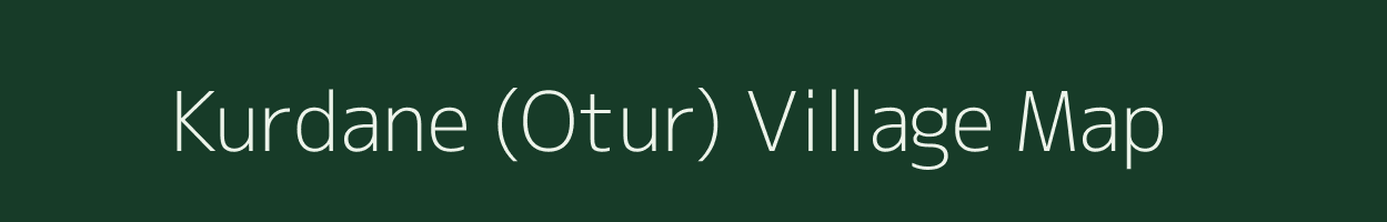 Kurdane (Otur) village map in Maharashtra