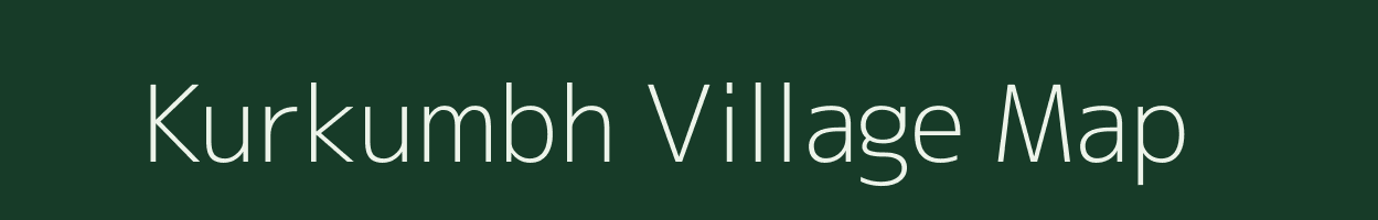 Kurkumbh village map in Maharashtra