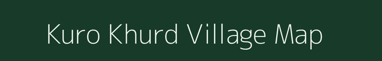 Kuro Khurd village map in Jharkhand