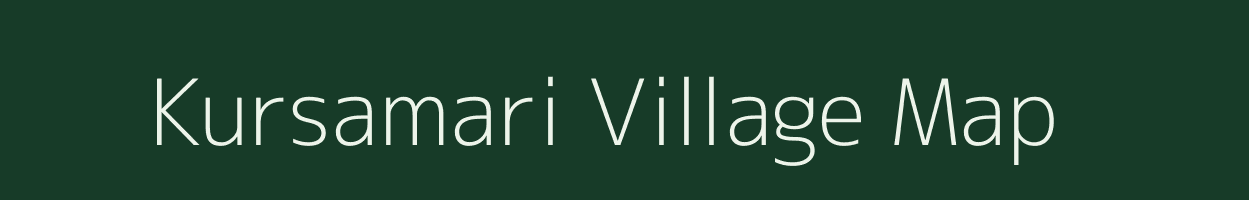 Kursamari village map in West Bengal