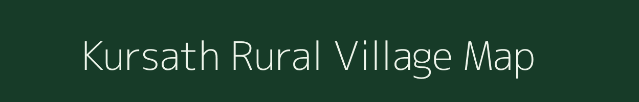 Kursath Rural village map in Uttar Pradesh