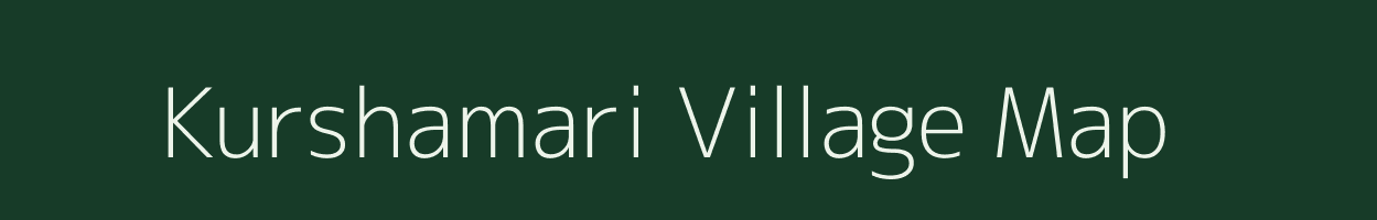 Kurshamari village map in West Bengal